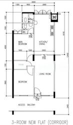 Blk 706 Chong Pang Green (Yishun), HDB 3 Rooms #612876951